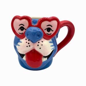 Spritz Earthenware Dog Coffee Mug – Valentine’s Day - NEW